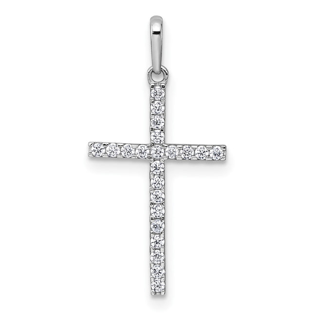 14k White Gold Pendants Style XR2166 - Classique Jewelry Inc.