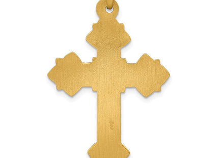 14k Hollow Cross Pendant (Style XR217)