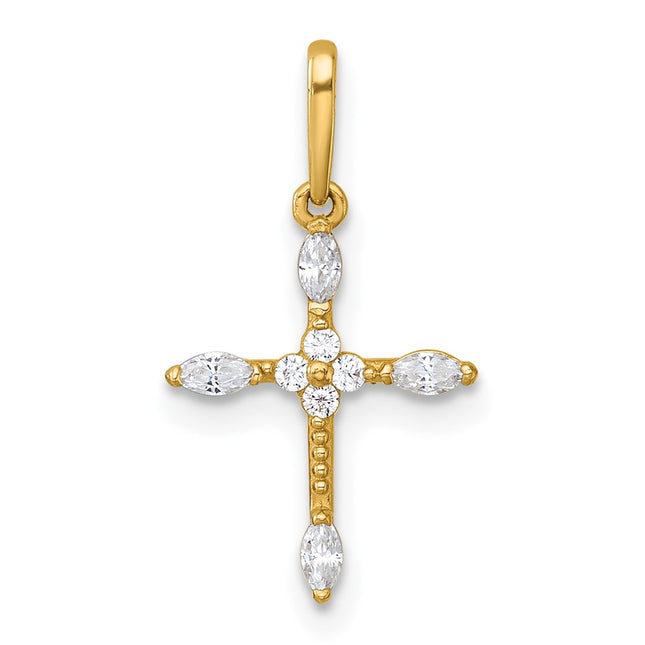 14k Yellow Gold Pendants Style XR2171 - Classique Jewelry Inc.