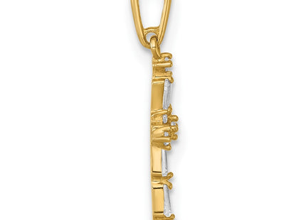 14k Yellow Gold Pendants Style XR2172 - Classique Jewelry Inc.