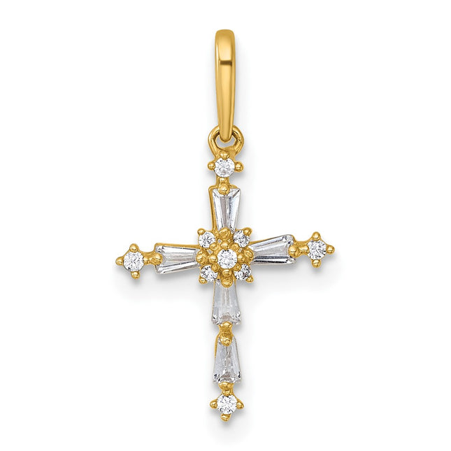 14k Yellow Gold Pendants Style XR2172 - Classique Jewelry Inc.