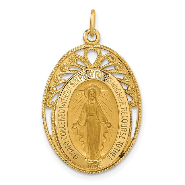 14k Yellow Gold Pendants Style XR2186 - Classique Jewelry Inc.