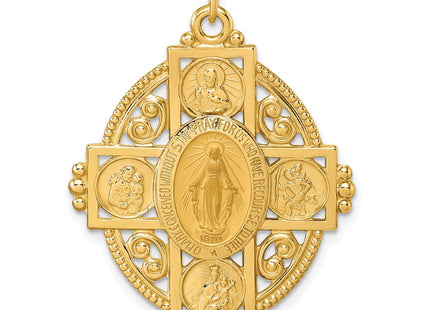 14k Yellow Gold Pendants Style XR2187 - Classique Jewelry Inc.