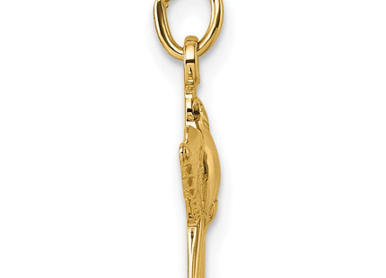 14k Polished Flying Dove Pendant (Style XR2190)