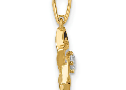 14k Yellow Gold Pendants Style XR2191 - Classique Jewelry Inc.