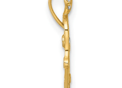 14k Yellow Gold Pendants Style XR2192 - Classique Jewelry Inc.