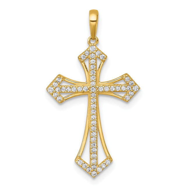 14k Yellow Gold Pendants Style XR2193 - Classique Jewelry Inc.