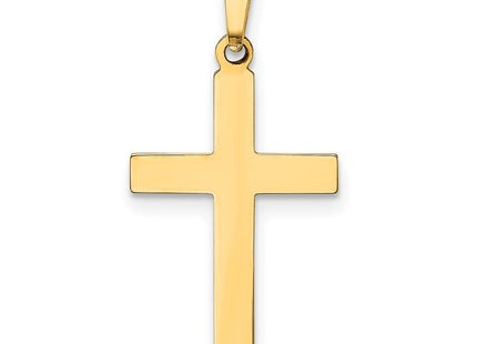 14k Hollow Cross Pendant (Style XR238)