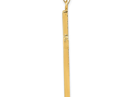 14k Hollow Cross Pendant (Style XR241)