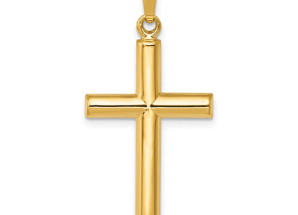 14k Hollow Cross Pendant (Style XR246)