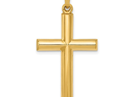 14k Hollow Cross Pendant (Style XR248)