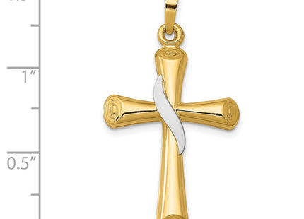 14k Two-tone Pendants Style XR266 - Classique Jewelry Inc.