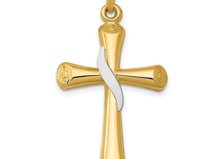 14k Two-tone Pendants Style XR266 - Classique Jewelry Inc.