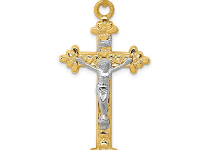 14k Two-tone Pendants Style XR306 - Classique Jewelry Inc.