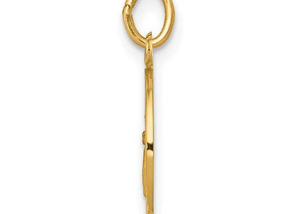 14k Guardian Angel Medal Charm (Style XR328)