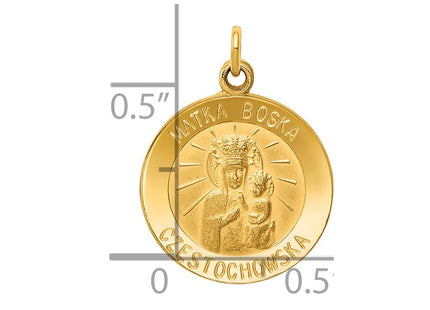 14K gold charm, another view
