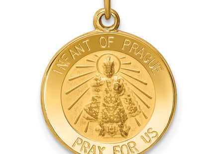 14k Infant of Prague Medal Charm (Style XR354)