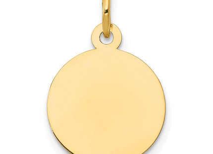 14k Holy Communion Disc Charm (Style XR367)