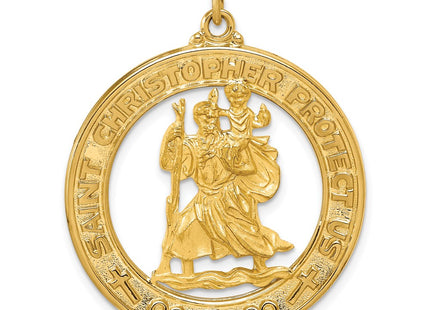 14k Yellow Gold Pendants Style XR382 - Classique Jewelry Inc.