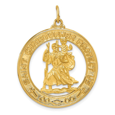 14K gold pendant
