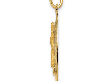 14k Yellow Gold Pendants Style XR383 - Classique Jewelry Inc.