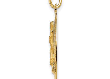 14k Saint Christopher Medal Pendant (Style XR383)