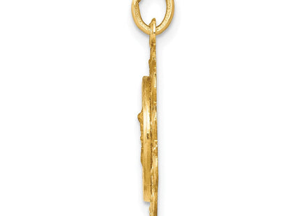 14K gold charm, alternate view