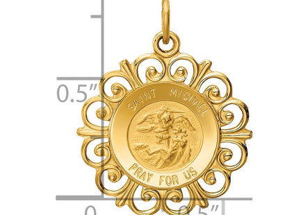 14K gold charm, another view