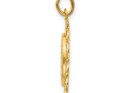 14k Saint Theresa Medal Charm (Style XR390)