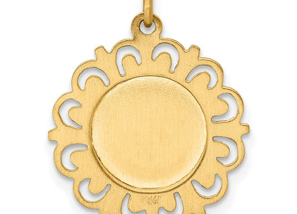 14k Yellow Gold Pendants Style XR392 - Classique Jewelry Inc.