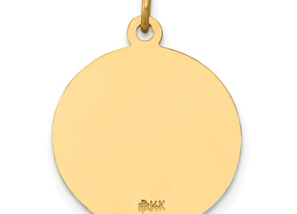 14k Saint John Medal Charm (Style XR399)