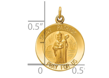 14K gold charm, another view