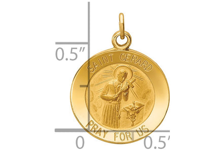 14K gold charm, another view