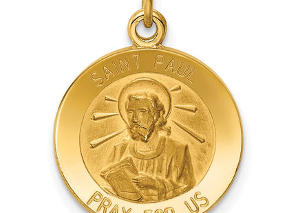 14k Saint Paul Medal Charm (Style XR409)