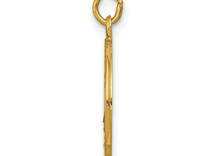 14k Saint Elizabeth Seton Medal Charm (Style XR413)