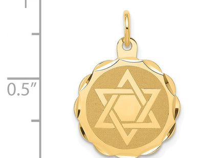14K gold charm, further view