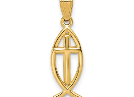 14K gold pendant