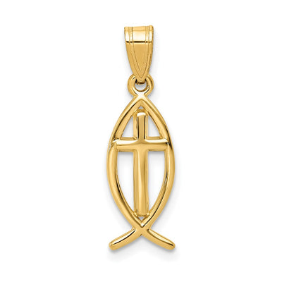 14K gold pendant