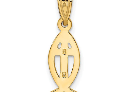 14K gold charm, further view