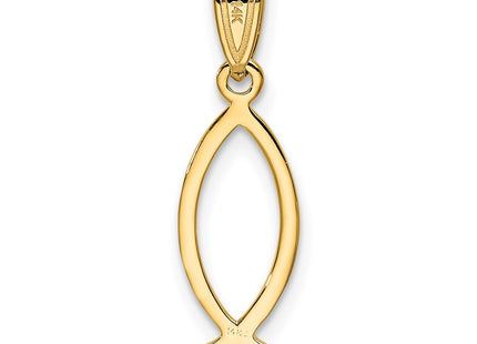 14k Yellow Gold Pendants Style XR452 - Classique Jewelry Inc.