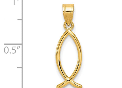 14k Yellow Gold Pendants Style XR452 - Classique Jewelry Inc.