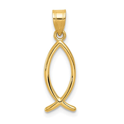 14K gold pendant
