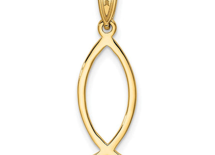 14k Ichthus Fish Charm (Style XR453)