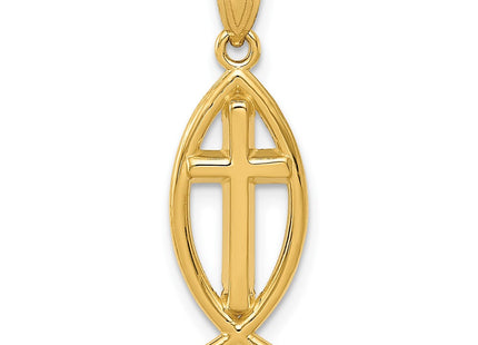 14K gold pendant