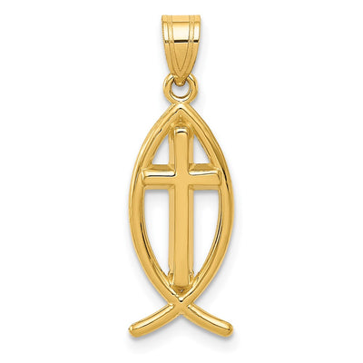 14K gold pendant