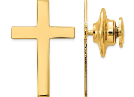 14k Cross Tie Tac (Style XR463)