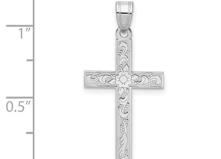 14k White Gold Pendants Style XR485 - Classique Jewelry Inc.