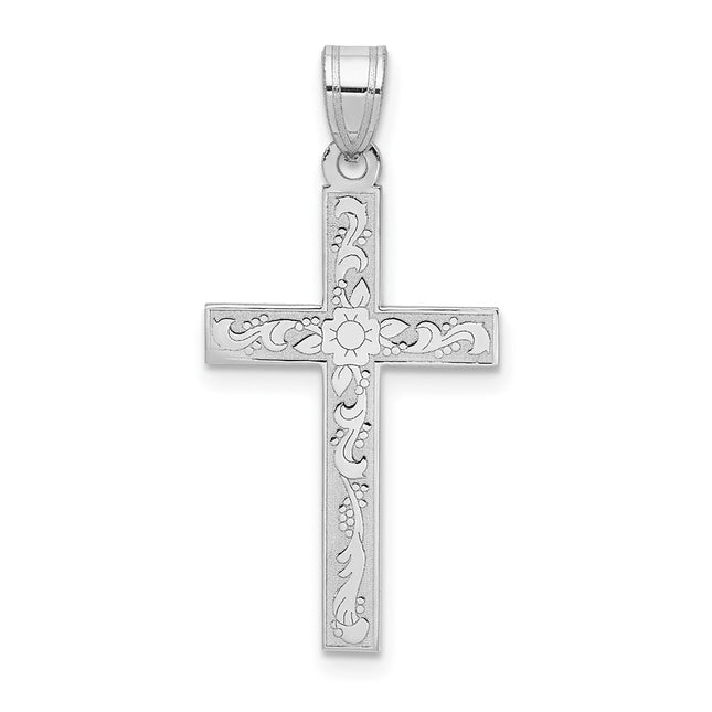 14k White Gold Pendants Style XR485 - Classique Jewelry Inc.