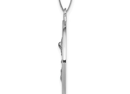 14k White Gold Pendants Style XR511 - Classique Jewelry Inc.