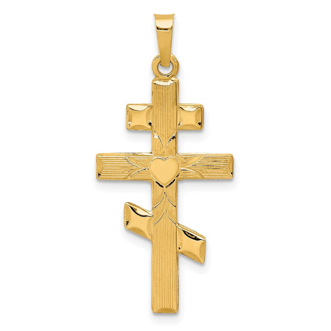 14k Yellow Gold Pendants Style XR582 - Classique Jewelry Inc.